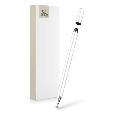 TECH-PROTECT CHARM STYLUS PEN WHITE/SILVER