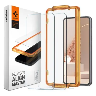 Spigen Glass tR AlignMaster 2 Pack - Samsung Galaxy S23 FE