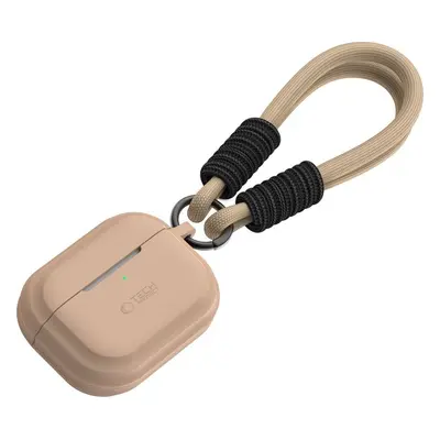 TECH-PROTECT SILICONE ROPE APPLE AIRPODS PRO 1 / 2 CAFFE LATTE