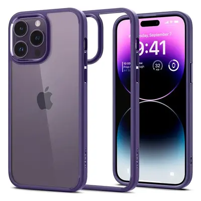 Spigen Ultra Hybrid, deep purple - iPhone 14 Pro