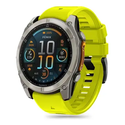 TECH-PROTECT SILICONE LINE GARMIN FENIX 5 / 6 / 6 PRO / 7 / 8 (47 MM) / E LIME