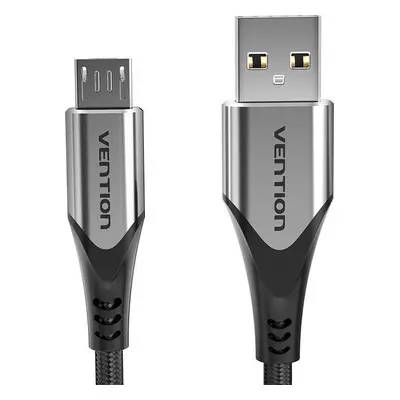 Kabel USB 2.0 A na Micro USB Vention COAHI 3A 3m šedý