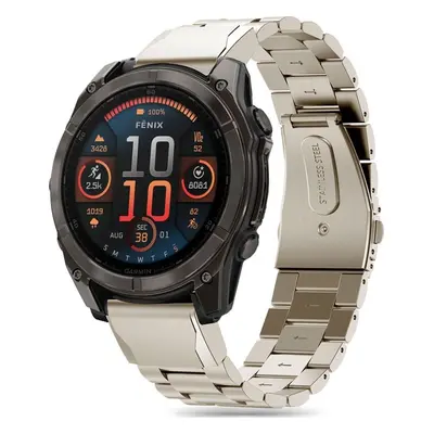 TECH-PROTECT STAINLESS GARMIN FENIX 5X / 5X PLUS / 6X / 6X PRO / 7X / 8 (51 MM) TITANIUM