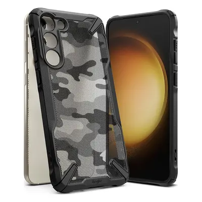 RINGKE FUSION X GALAXY S23+ PLUS CAMO BLACK