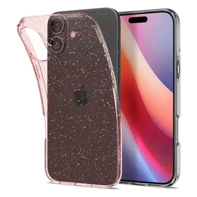 Spigen Liquid Crystal Glitter, Rose Quartz - iPhone 16