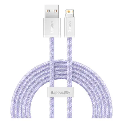 Kabel USB pro Lightning Baseus řady Dynamic 2, 2,4 A, 2 m (fialový)