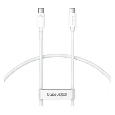 Baseus Superior USB4 USB-C na USB-C kabel, 240W, 1m (bílý)