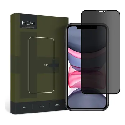 Tvrzené sklo zatmavující HOFI ANTI SPY GLASS PRO+ IPHONE 11 / XR PRIVACY