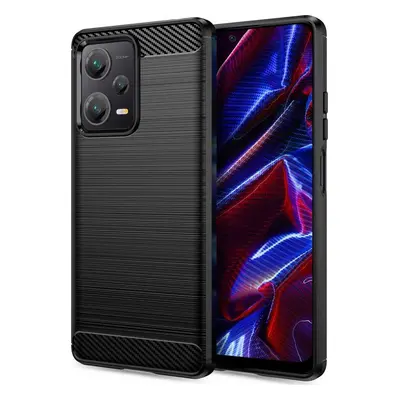 TECH-PROTECT TPUCARBON XIAOMI REDMI NOTE 12 5G / POCO X5 5G BLACK