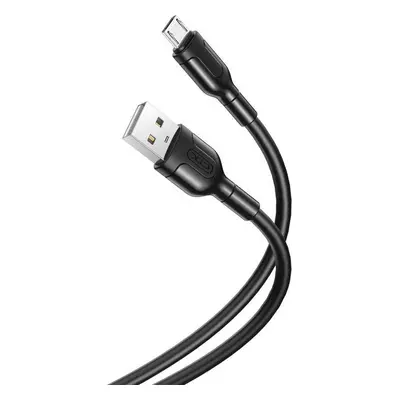 Kabel USB na Micro USB XO NB212 2,1A 1m (černý)