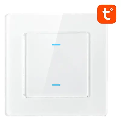 Smart Light Switch WiFi Avatto N-TS10-W2 2 Way TUYA (bílá)