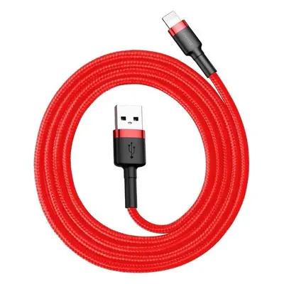 Baseus Cafule Cable USB Lightning 1,5A 2m - červený