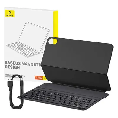 Magnetické pouzdro s klávesnicí Baseus Brilliance pro Pad 10 10,9" (černé)