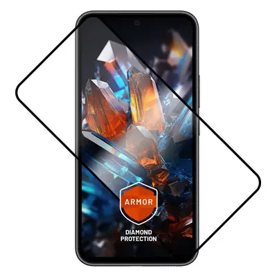 Prémiové ochranné tvrzené sklo FIXED Armor s aplikátorem pro Samsung Galaxy A54 5G, černé