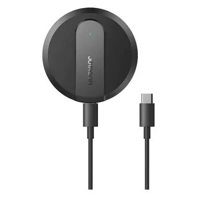 JOYROOM JR-A28 MAGNETIC MAGSAFE WIRELESS CHARGER 15W BLACK