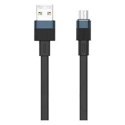 Kabel USB-micro USB Remax Flushing, RC-C001, 1 m (černý)