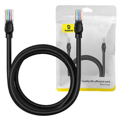 Síťový kabel Baseus Ethernet CAT5, 2 m (černý)