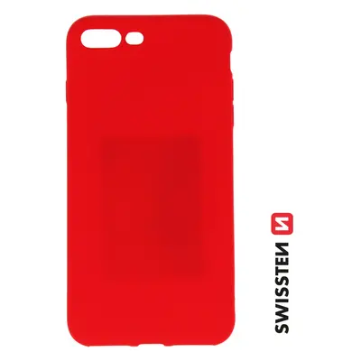 POUZDRO SWISSTEN SOFT JOY PRO APPLE IPHONE 7 PLUS/8 PLUS ČERVENÉ