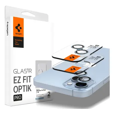 Ochranné sklo čočky fotoaparátu SPIGEN OPTIK.TR ”EZ FIT” CAMERA PROTECTOR 2-PACK IPHONE 14 / 14 