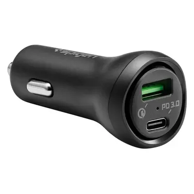 Spigen nabíjecí adaptér do auta Car Charger F31QC USB-C PD 3.0 QC Total 48W