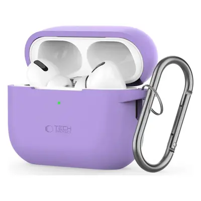 TECH-PROTECT SILICONE HOOK APPLE AIRPODS PRO 1 / 2 LAVENDER