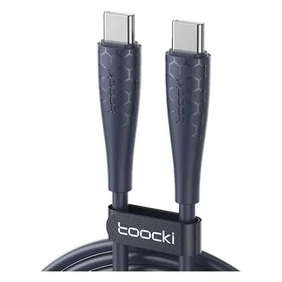 Kabel USB-C na USB-C Toocki TXCTT3- LB03, 1m, FC 240W (modrý)