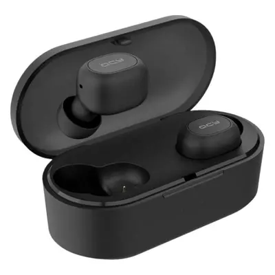 Bezdrátová sluchátka TWS QCY T2C Bluetooth V5.0 (černá)