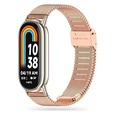 TECH-PROTECT MILANESEBAND XIAOMI SMART BAND 8 / 9 / NFC ROSE GOLD