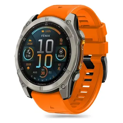 TECH-PROTECT SILICONE LINE GARMIN FENIX 5X / 5X PLUS / 6X / 6X PRO / 7X / 8 (51 MM) ORANGE