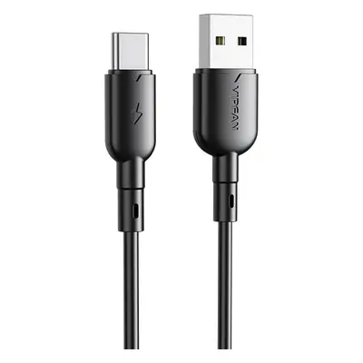 Vipfan Kabel USB na USB-C VFAN Colorful X11, 3A, 1m (černý)