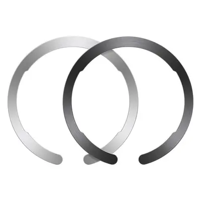 Adaptér pro Magsafe ESR HaloLock Ring pro smartphone 2ks. (černá/stříbrná)