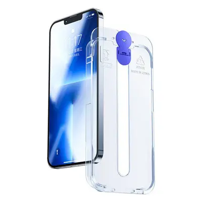 Tvrzené sklo na celý displej s instalační sadou Joyroom JR-H02 pro Apple iPhone 14 Pro 6,1 "