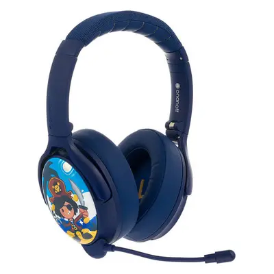 Bezdrátová sluchátka pro děti Buddyphones Cosmos Plus ANC (Deep Blue)