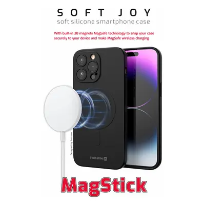 POUZDRO SWISSTEN SOFT JOY MagStick PRO APPLE IPHONE 16 PLUS BLACK