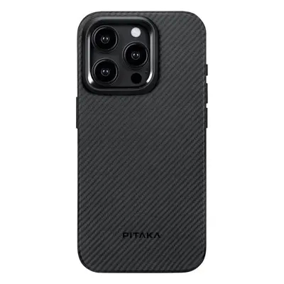 Pitaka MagEZ Pro 4 600D case, black/grey twill - iPhone 15 Pro Max