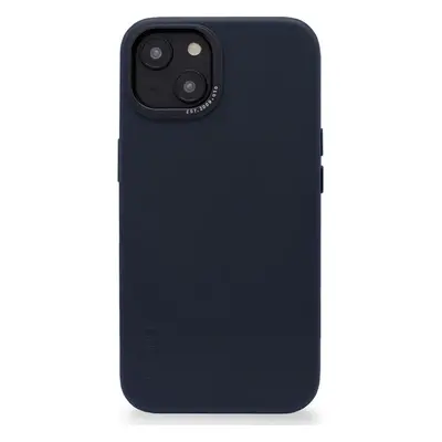 Decoded Leather BackCover, navy - iPhone 14 Plus