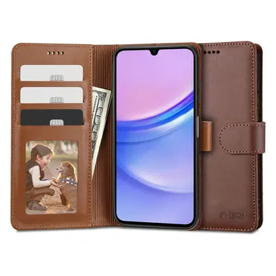 TECH-PROTECT WALLET GALAXY A15 4G / 5G BROWN