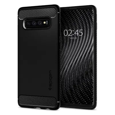 Spigen Rugged Armor, black - Galaxy S10