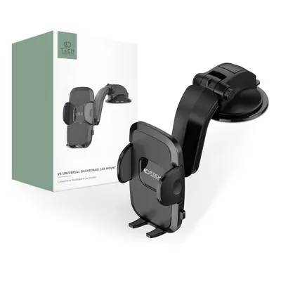 TECH-PROTECT V3 UNIVERSAL DASHBOARD CAR MOUNT BLACK - držák na telefon na palubní desku automobi