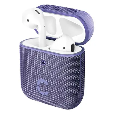 Pouzdro Cygnett TekView pro AirPods 1 i 2 (fialové)