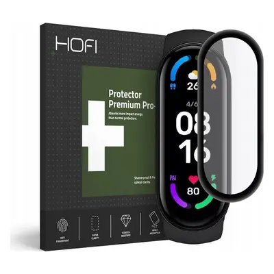 Hybridní sklo HOFI HYBRID GLASS XIAOMI MI SMART BAND 6 / 6 NFC BLACK