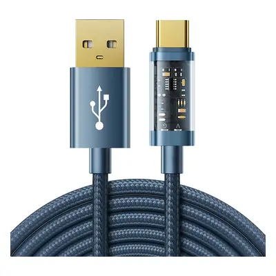 Kabel USB-A / Surpass / USB-C / 3A / 1,2 m Joyroom S-UC027A12 (modrý)