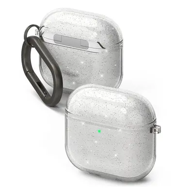 RINGKE AIR APPLE AIRPODS 4 GLITTER CLEAR