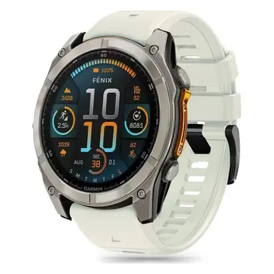 TECH-PROTECT SILICONE LINE GARMIN FENIX 5X / 5X PLUS / 6X / 6X PRO / 7X / 8 (51 MM) TITANIUM