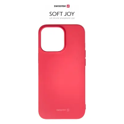 POUZDRO SWISSTEN SOFT JOY PRO APPLE IPHONE 13 PRO ČERVENÉ