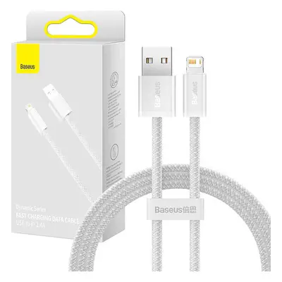 Baseus Dynamic kabel USB-Lightning, 2,4 A, 1 m (bílý)