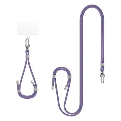 SPIGEN UNIVERSAL STRAP SET CROSSBODY & WRIST DEEP PURPLE