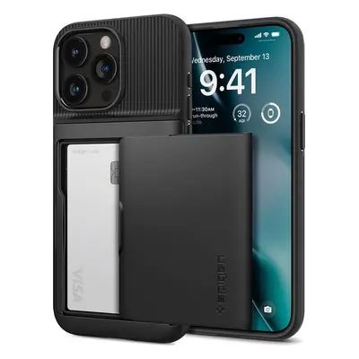 Spigen Slim Armor CS, black - iPhone 15 Pro Max