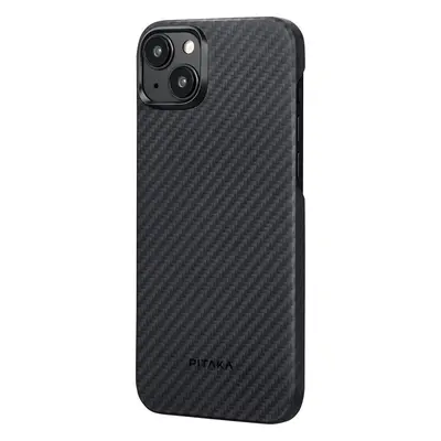 Pitaka MagEZ 4 1500D case, black/grey twill - iPhone 15 Plus