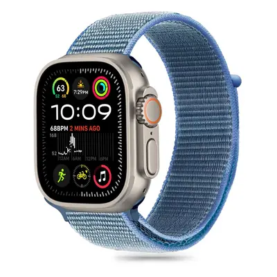 TECH-PROTECT ŘEMÍNEK NYLON APPLE WATCH 6 / 7 / 8 / 9 / 10 / SE (40 / 41 / 42 MM) BABY BLUE